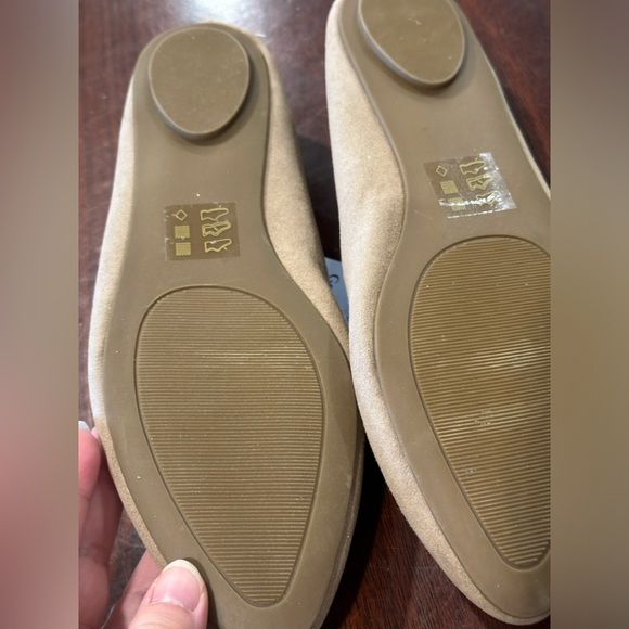 NWT| Suede Like Nude Flats - Picture 3 of 4